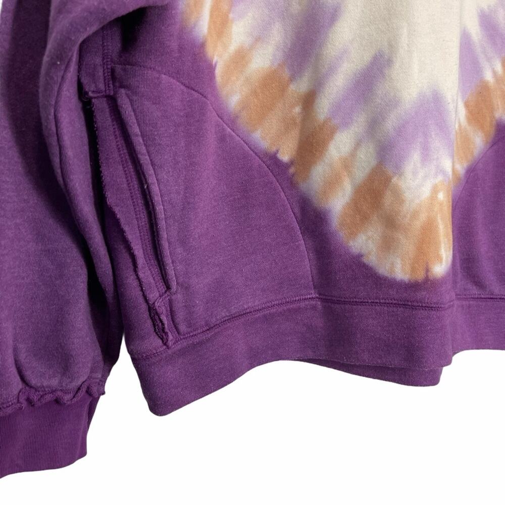 Free People Ombre Metti Tie Dye Sweatshirt Size XS NEW - Picture 7 of 12